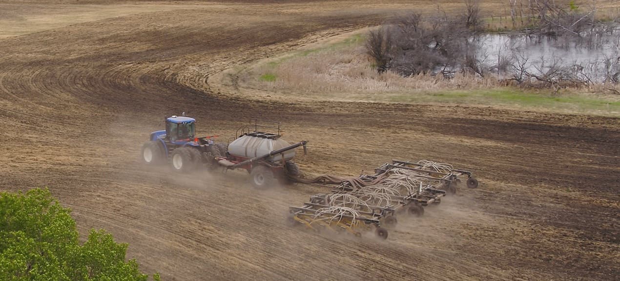 Bottom background of drill